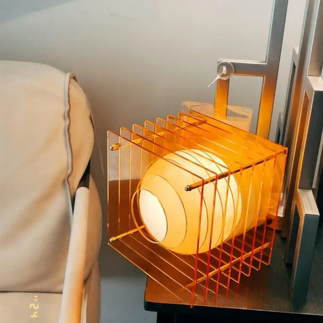 DIY 16-Color Rechargeable Acrylic Mood Lamp