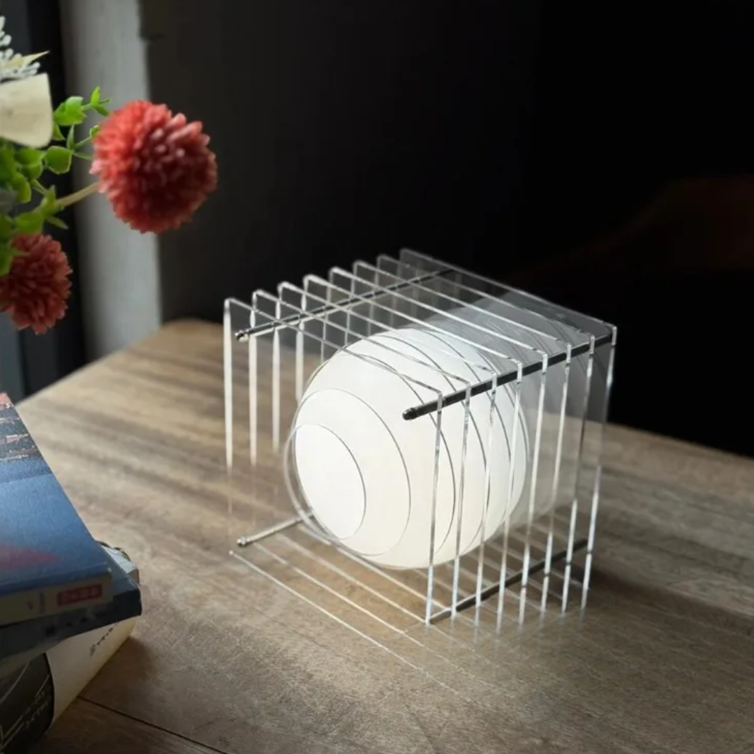 DIY 16-Color Rechargeable Acrylic Mood Lamp