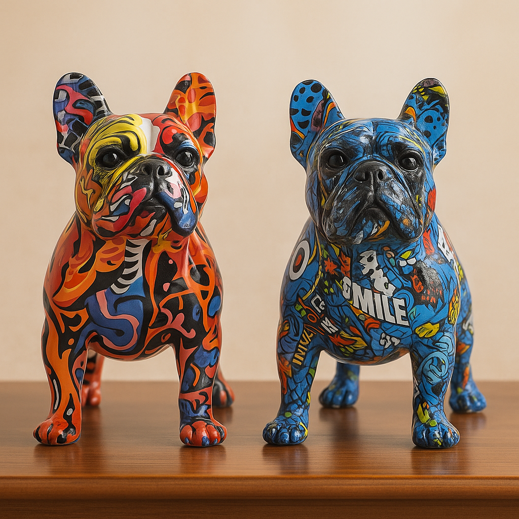 The Urban Paws Graffiti Art Dog Sculptures