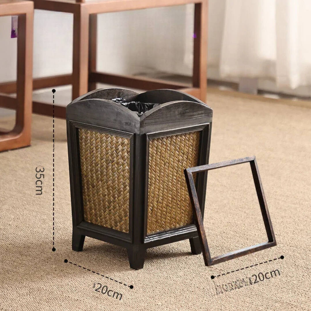 Retro Style Waste Basket