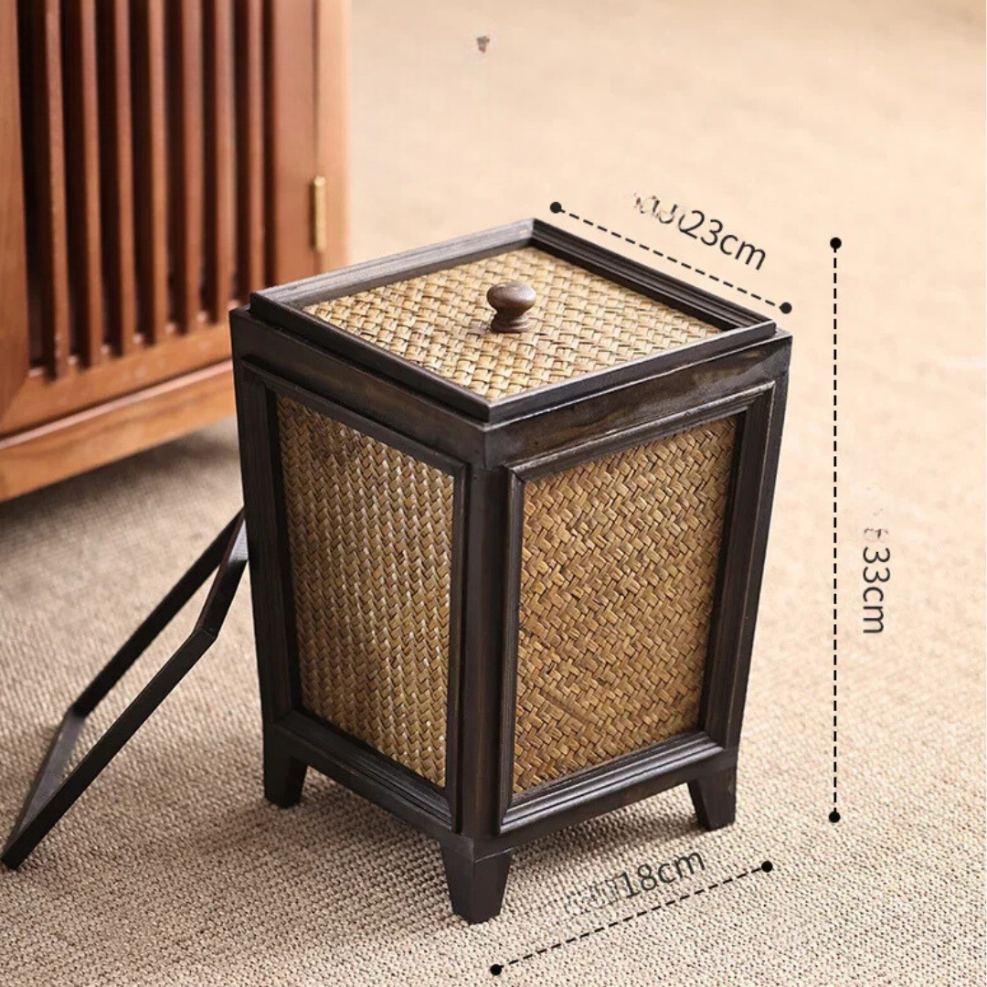 Retro Style Waste Basket