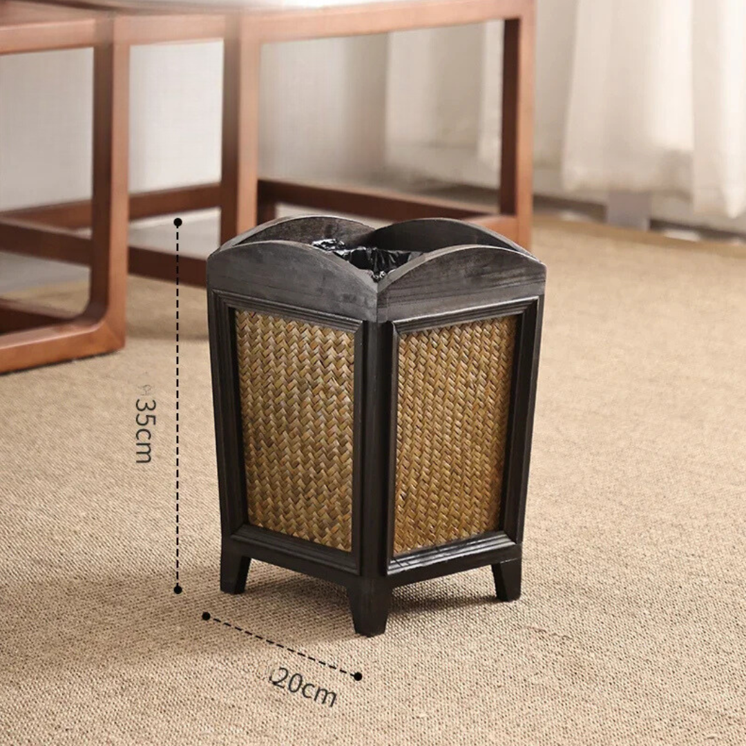 Retro Style Waste Basket