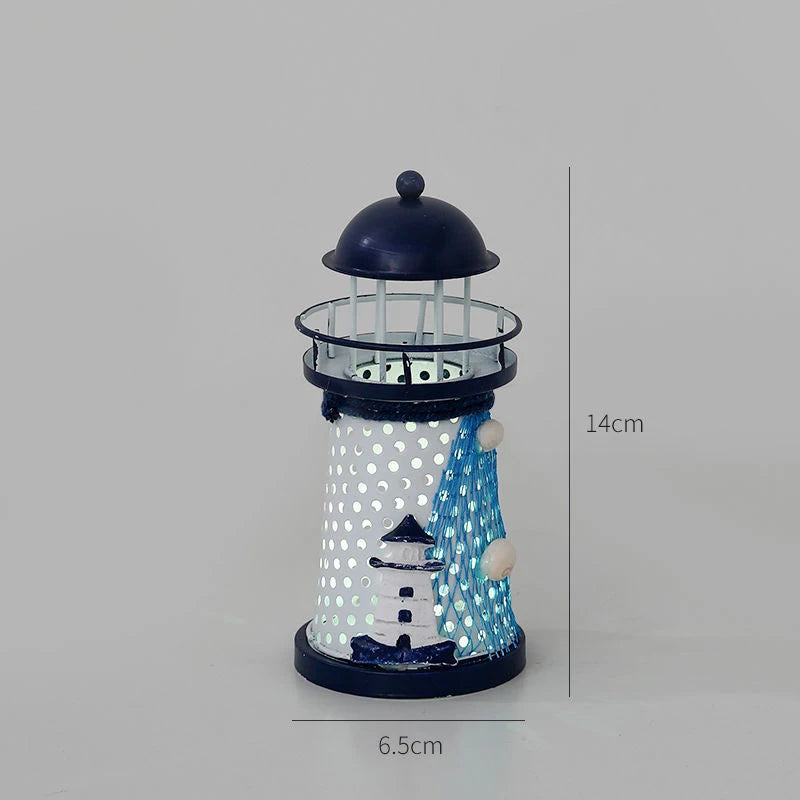 LED Nautical Lighthouse Decor