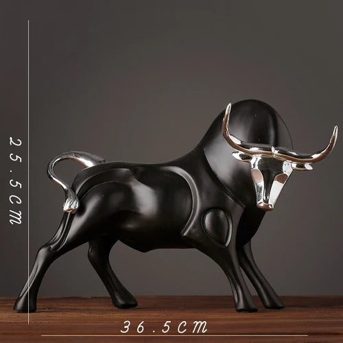 Modern Bull Sculpture