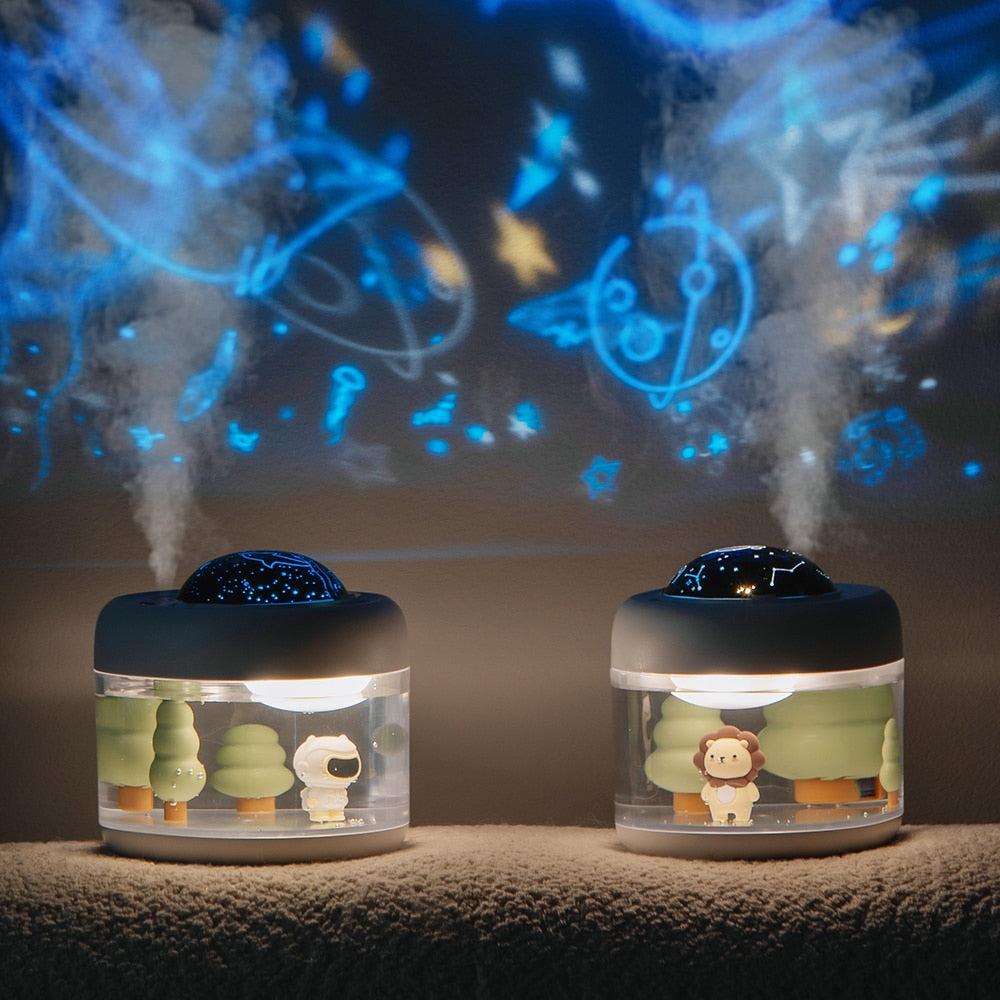 AuraPet 3-in-1 Humidifier & Projector Lamp