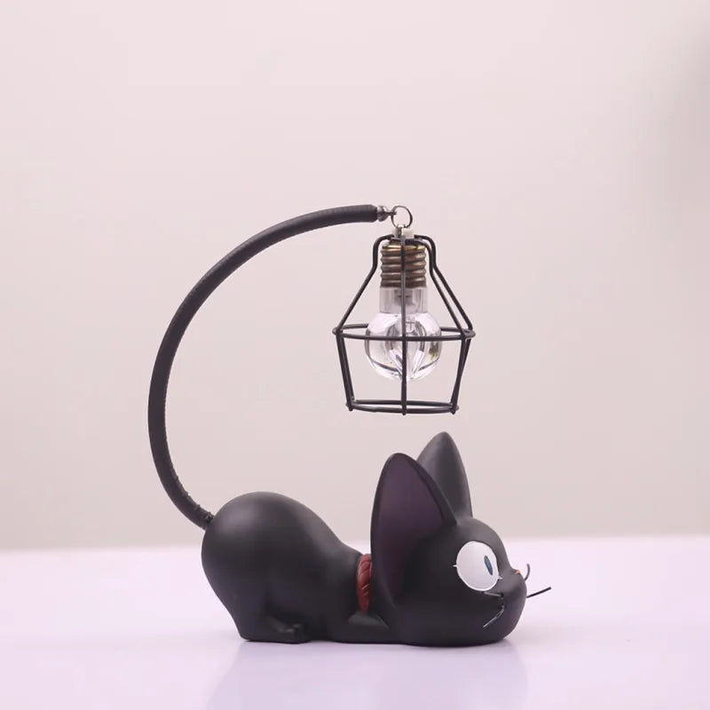 Mini Resin Cat LED Night Lamp