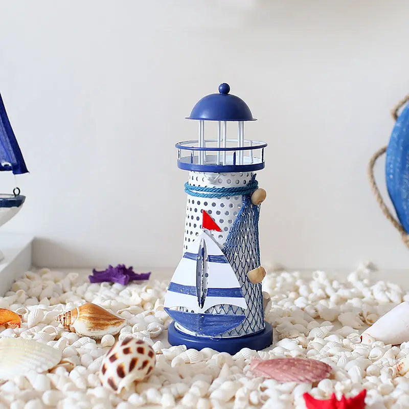 LED Nautical Lighthouse Decor