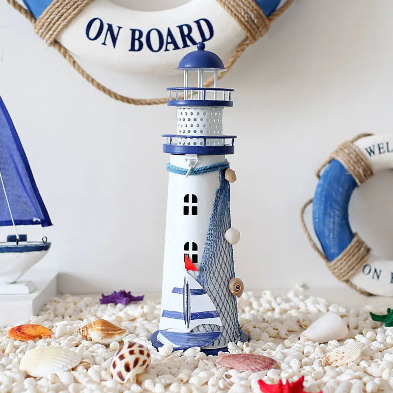 LED Nautical Lighthouse Decor