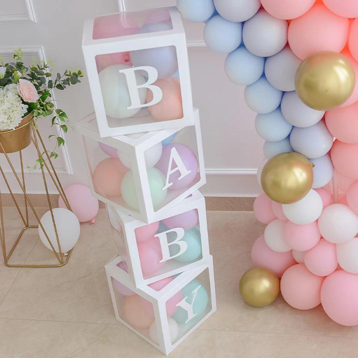 Letter Balloon Box Party Decorations