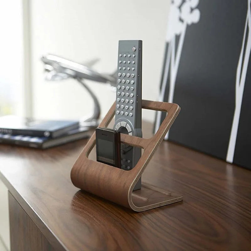 Remote Meter Rack Wooden TV Remote Control Storage Rack - Ikorii