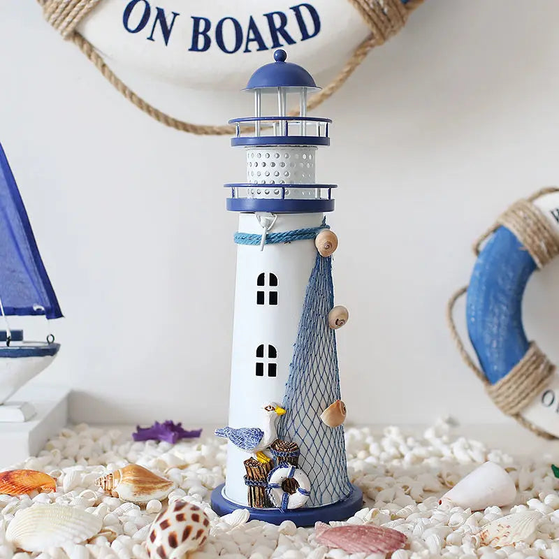 LED Nautical Lighthouse Decor