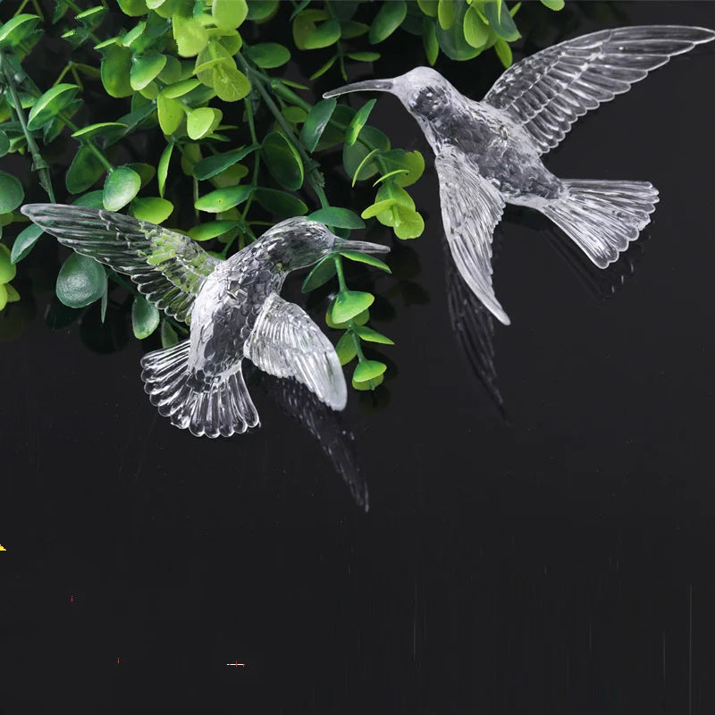 Clear Christmas Hanging Ornament – Bird, Snowflake & Drop Designs