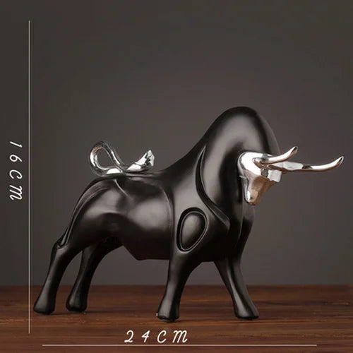 Modern Bull Sculpture