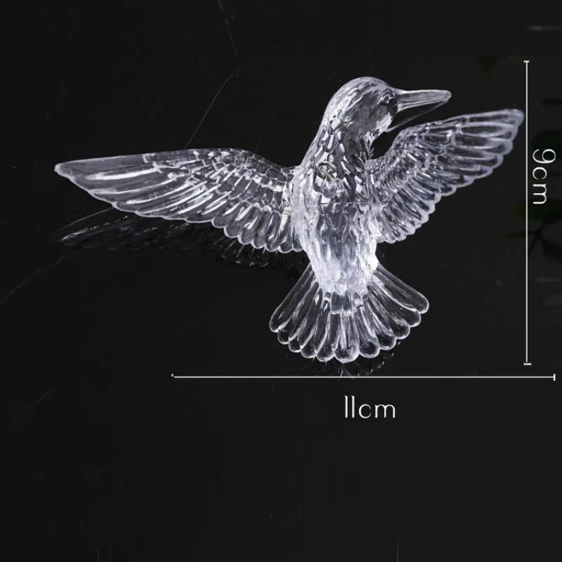 Clear Christmas Hanging Ornament – Bird, Snowflake & Drop Designs