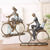 Bike Family Resin Figurine