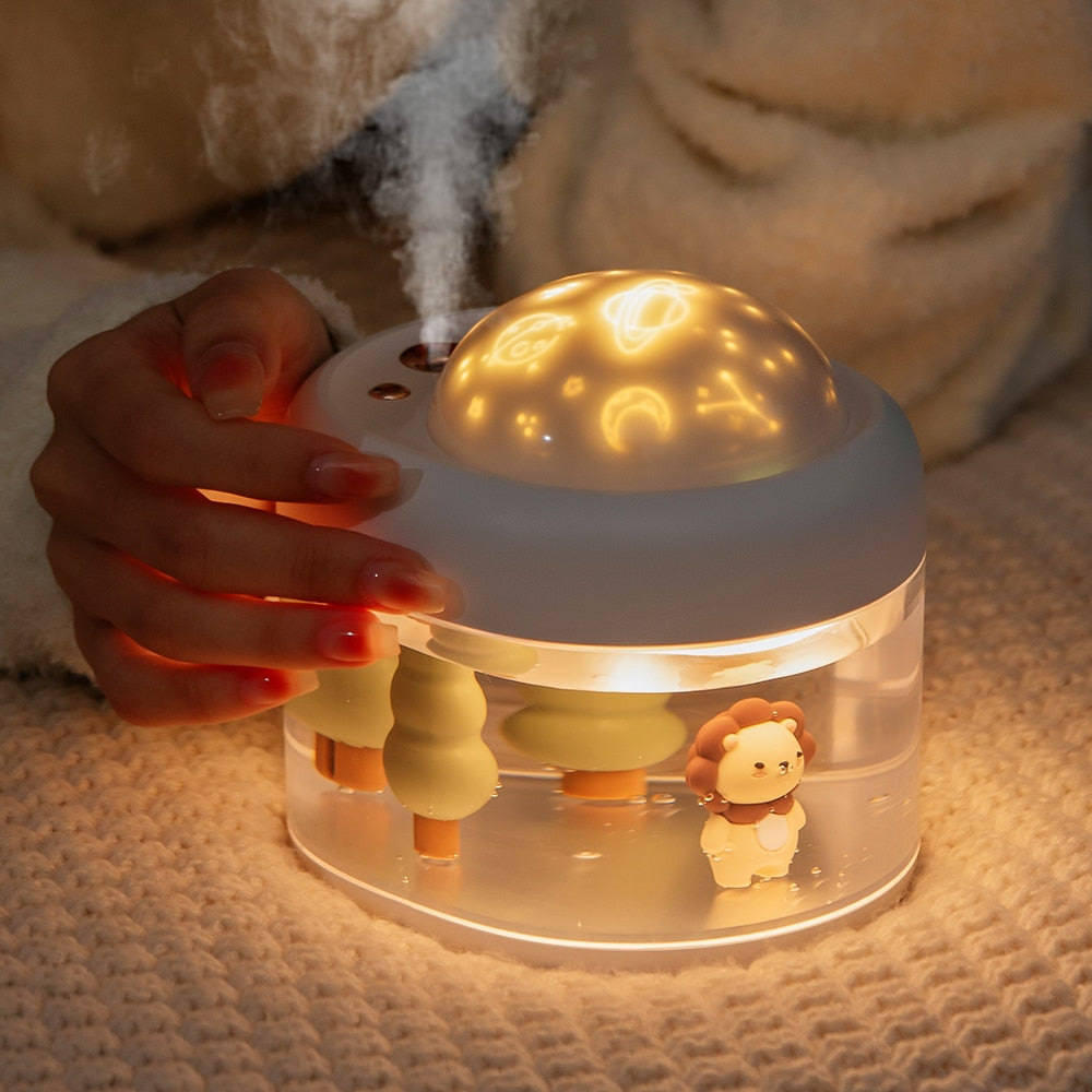 AuraPet 3-in-1 Humidifier & Projector Lamp