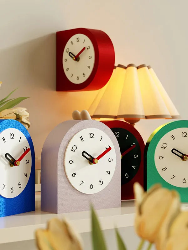 Retro Pendulum Dual-Use Desktop &amp; Wall Clock