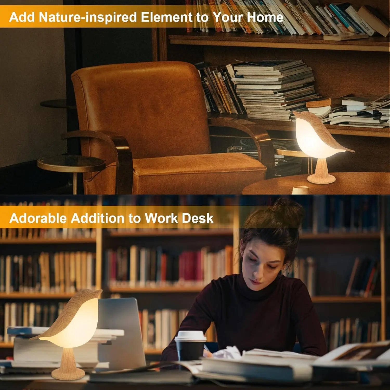 LumiBird LED Touch Lamp