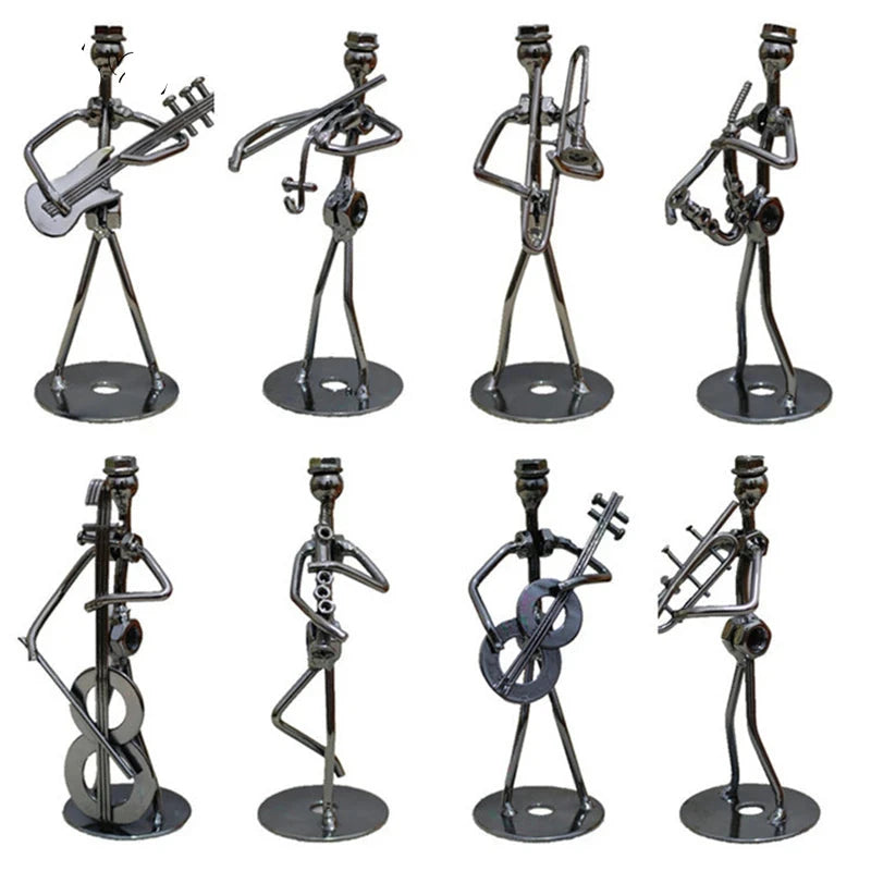 Metal Musician Figurines
