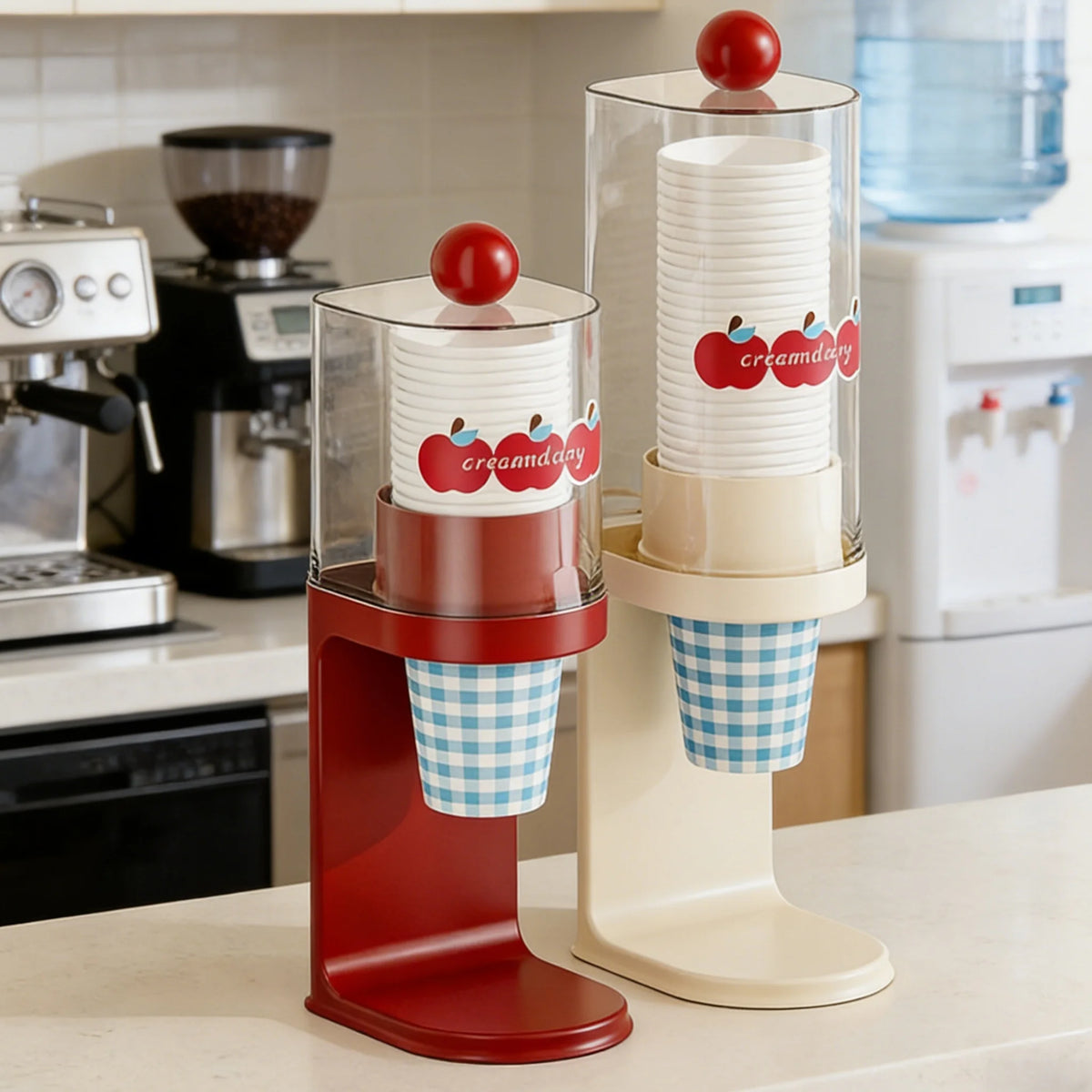 Pull-Type Disposable Cup Dispenser