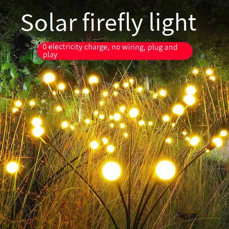 Solar Powered Firefly LED Lights