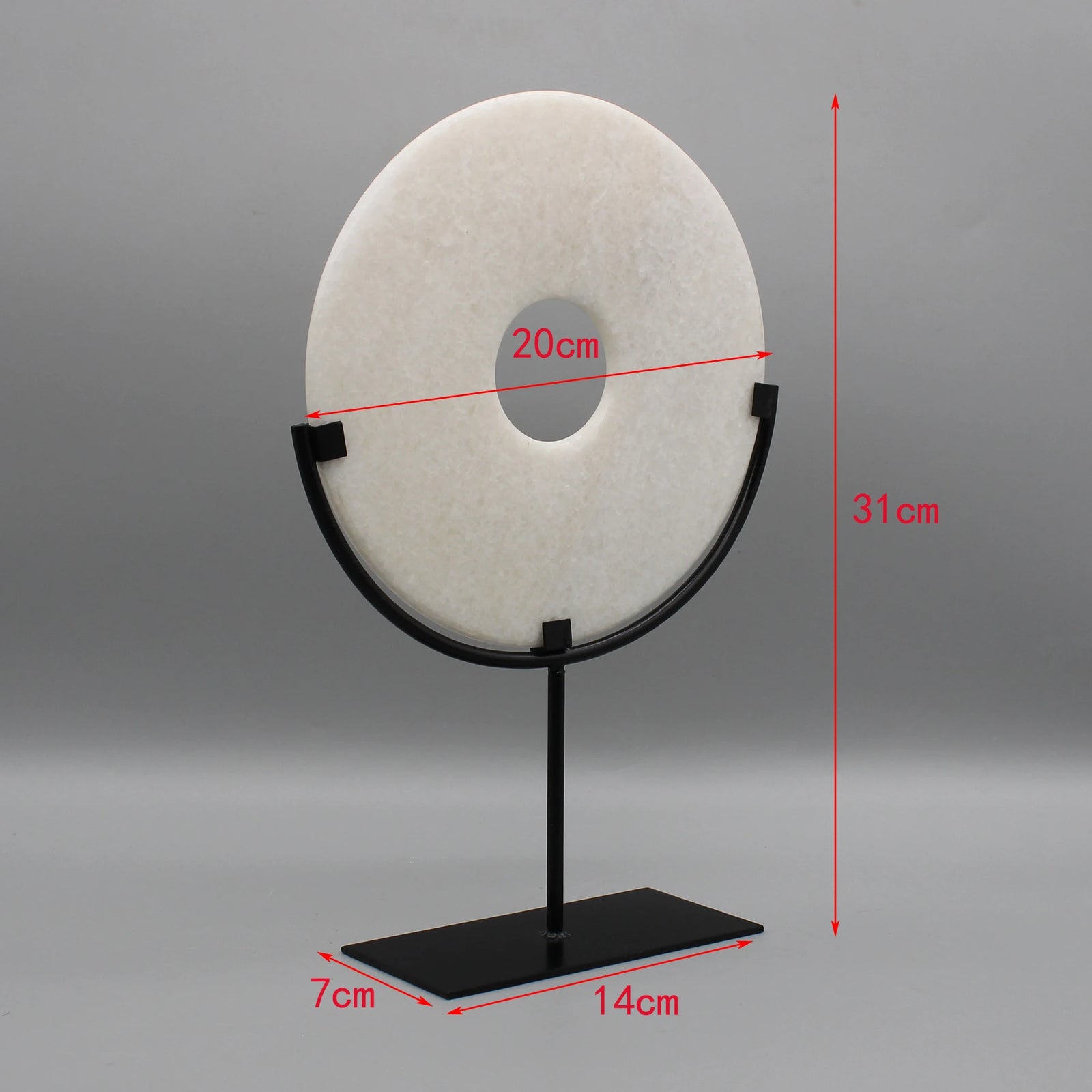 Round Fortune Stone Display