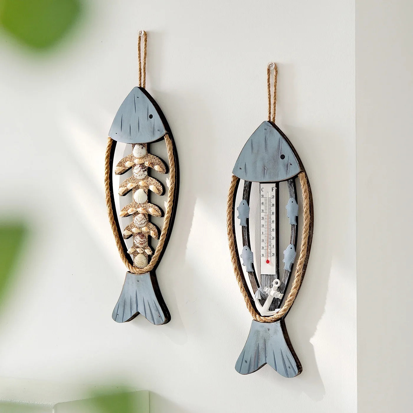 Wooden Fish Wall Decor