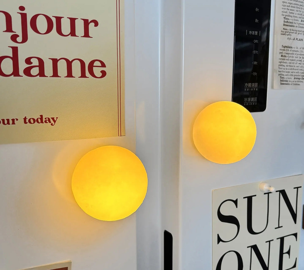 Moon Night Light Fridge Magnets