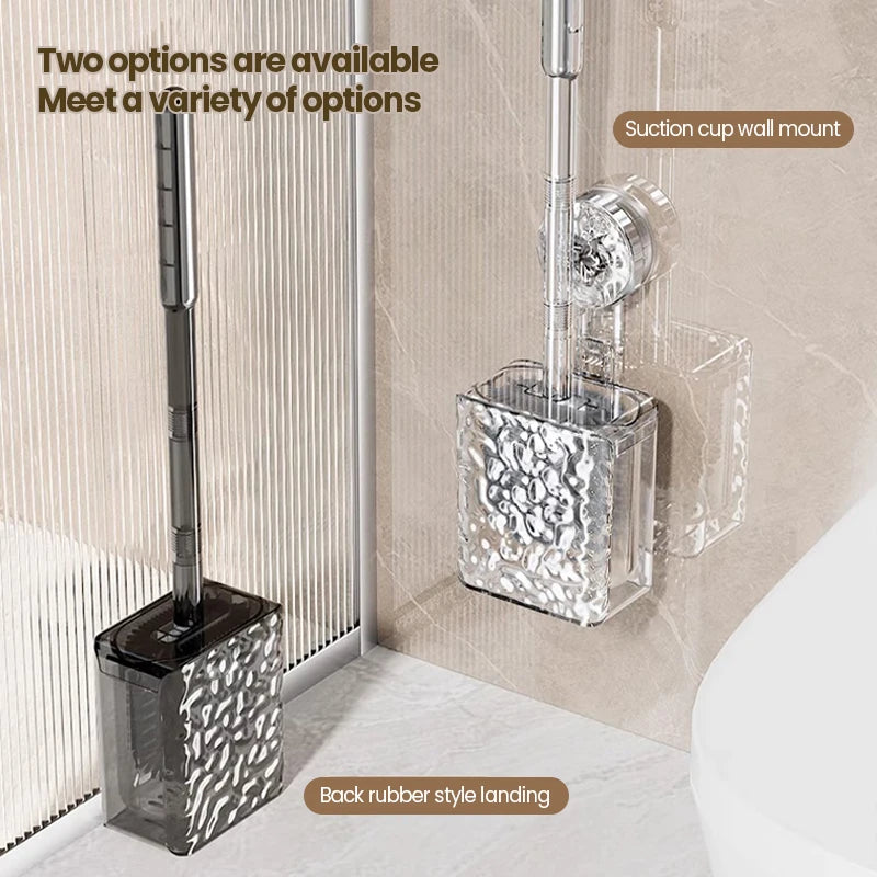 Wall Mounted Glacier Toilet Brush