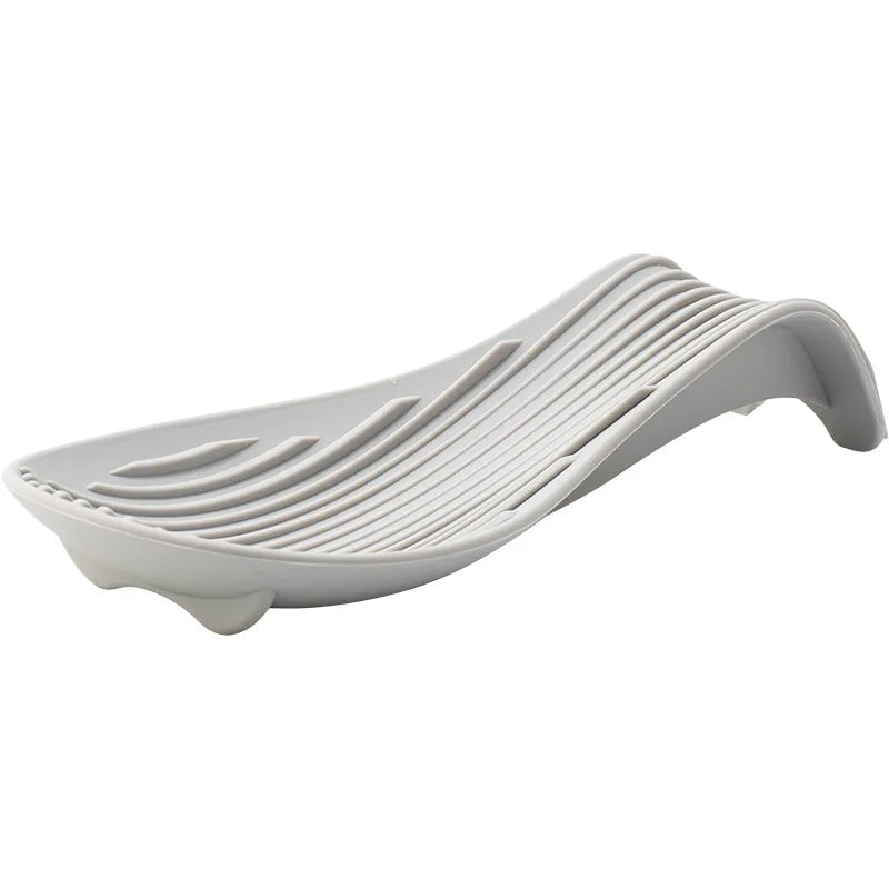 Heat-Resistant Silicone Spoon Rest & Utensil Holder