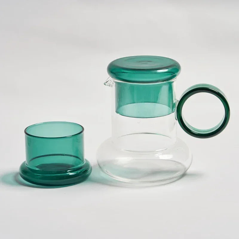 Aura Glass Carafe & Cup Set