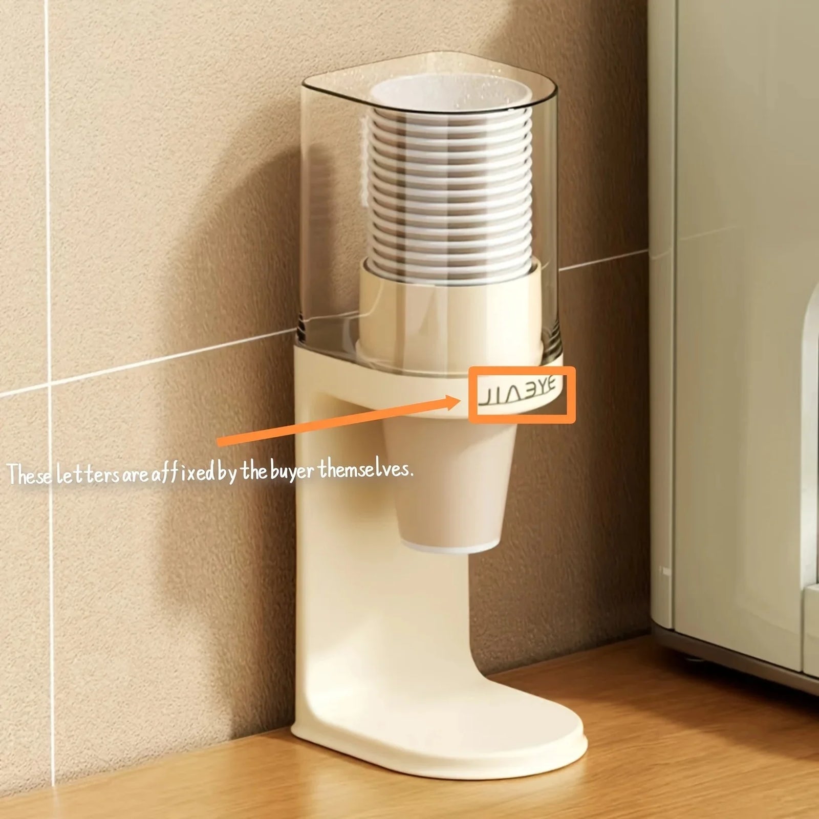 Pull-Type Disposable Cup Dispenser
