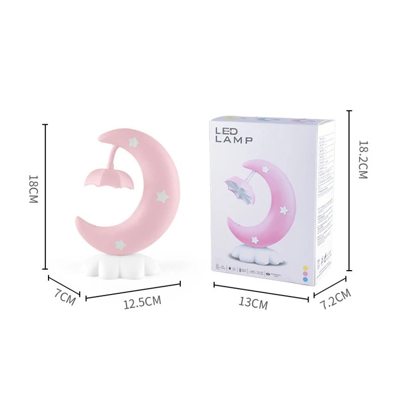 Rechargeable LED Reading Light & Colorful Night Light