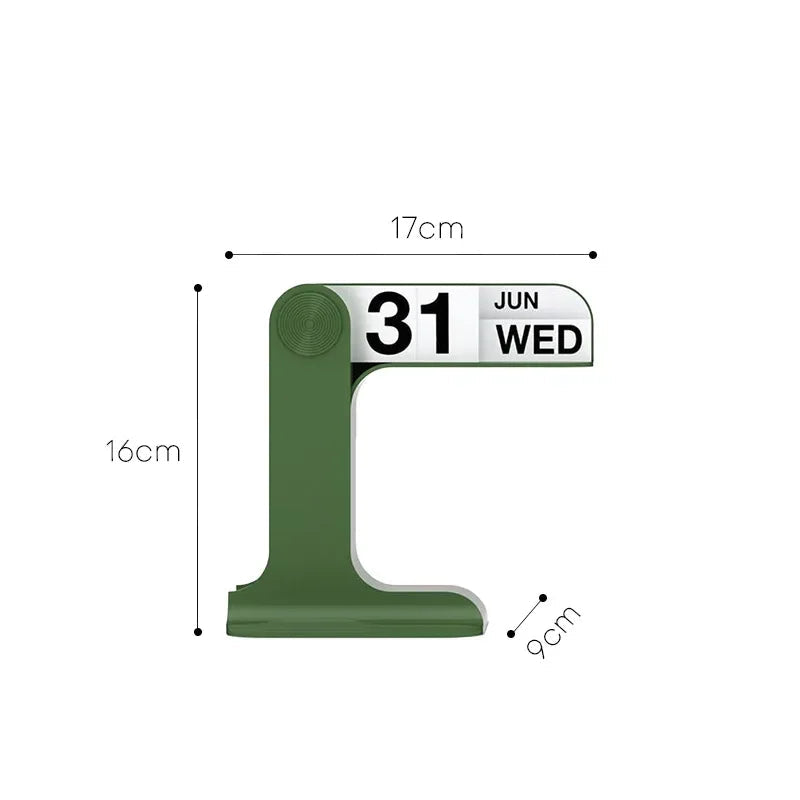 Modern Flip Desktop Calendar