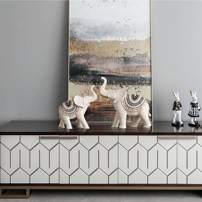 Resin Elephant Figurine