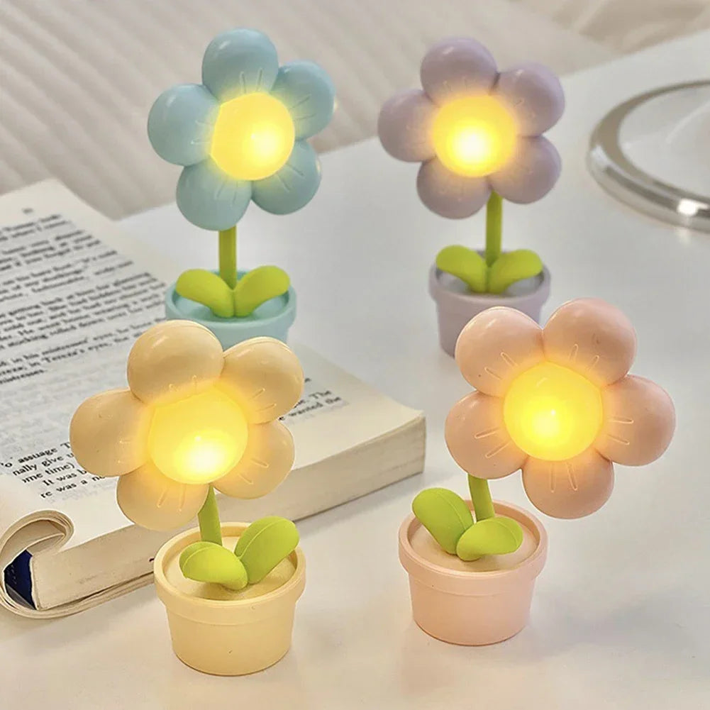 Mini LED Flower Night Light