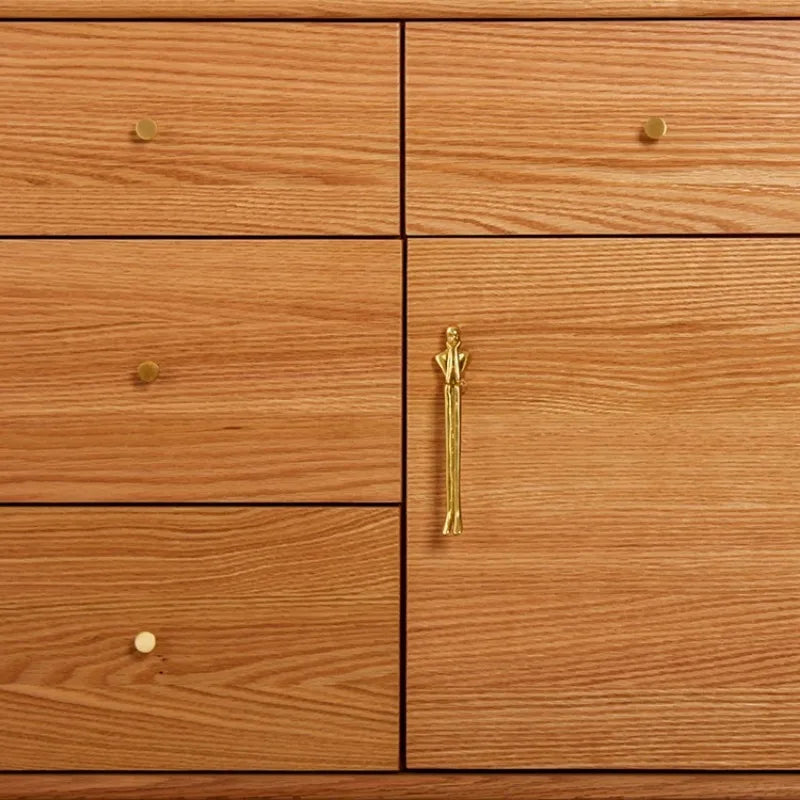 Brass Cabinet Handles- Nordic Modern Long Drawer Pulls
