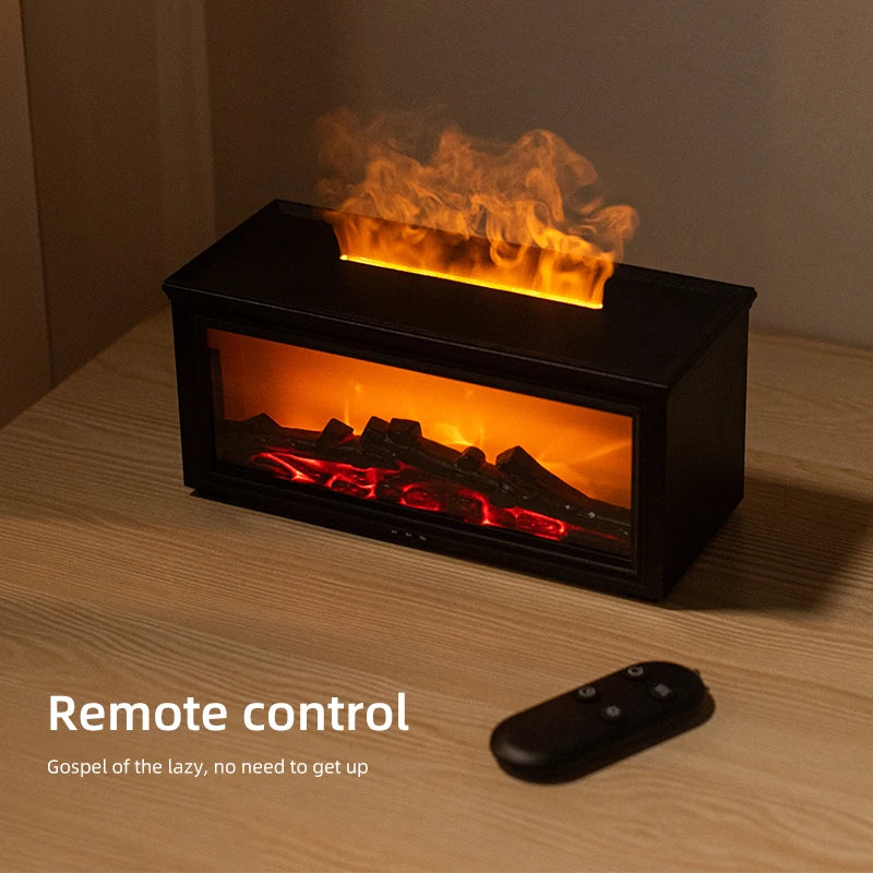 7-Color Flame Essential Oil Diffuser