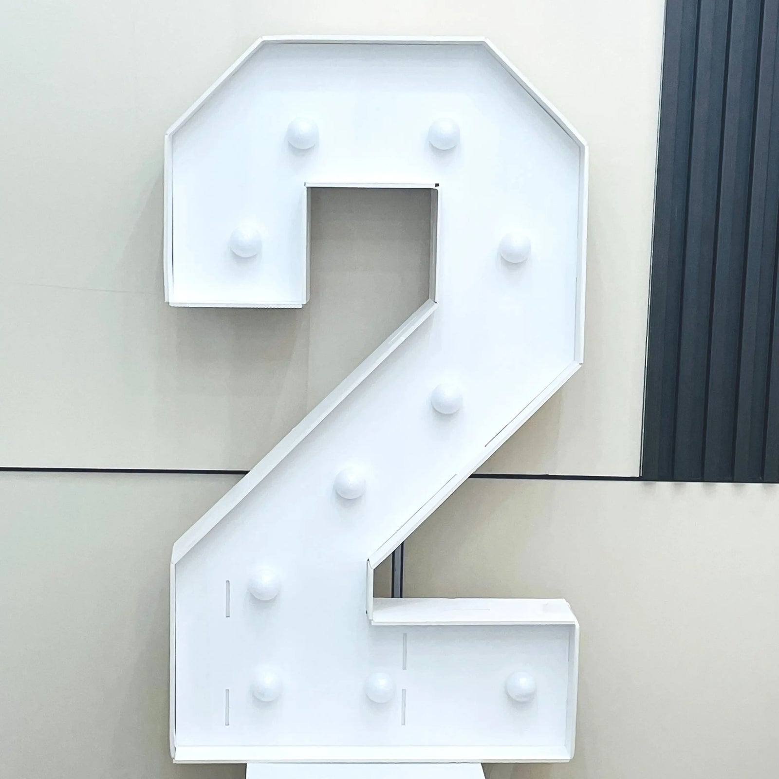 LED Light-Up Marquee Number Board