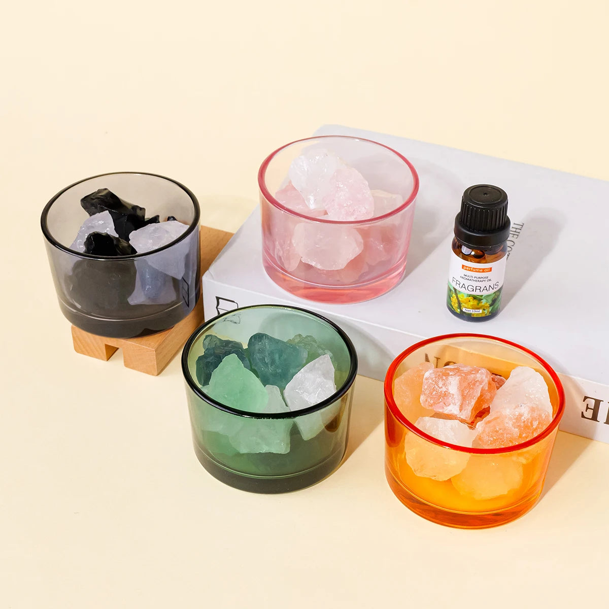 Natural Crystal Aromatherapy Lamp