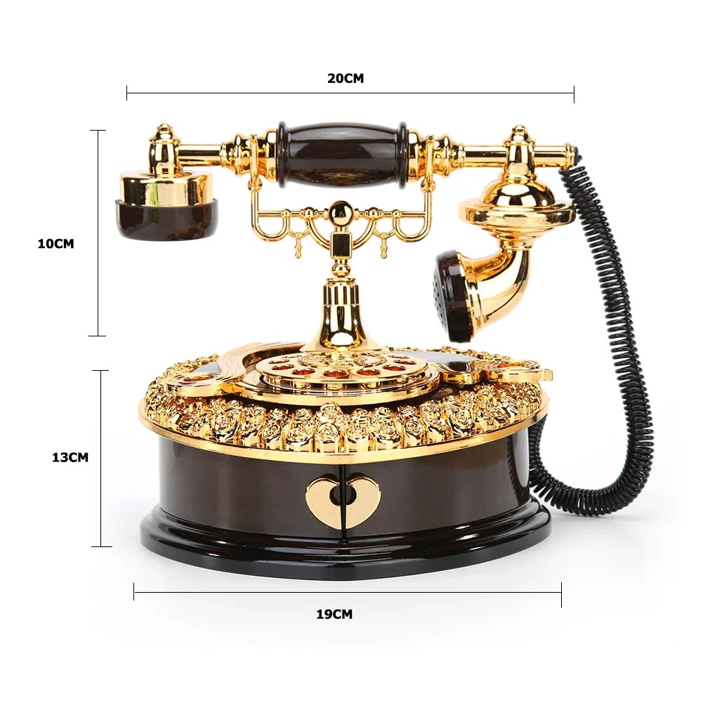 Vintage Resin Telephone Model