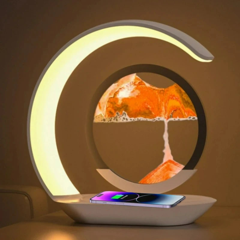 The Aurora Moon Lamp