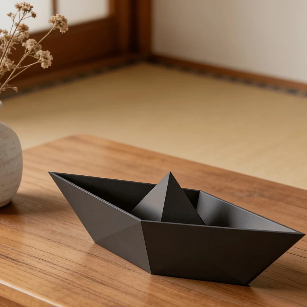 Origami Boat Tray Ornament