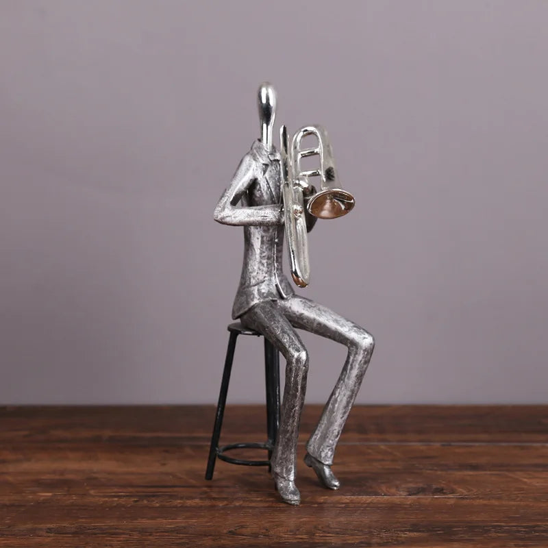 Jazz Band Home Decor Sculpture