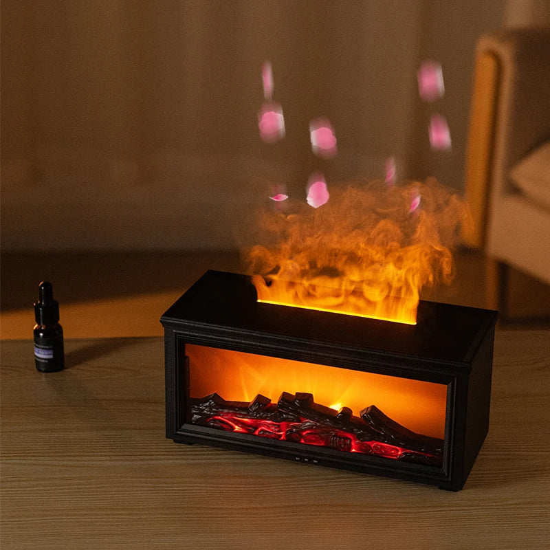 7-Color Flame Essential Oil Diffuser