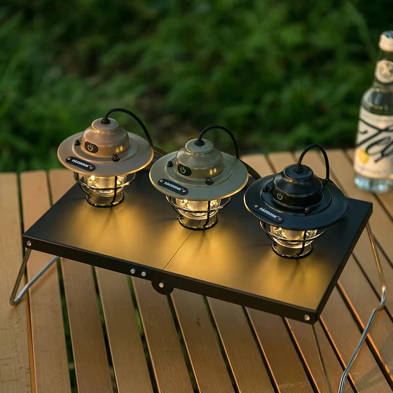 Rechargeable Vintage Camping Lantern