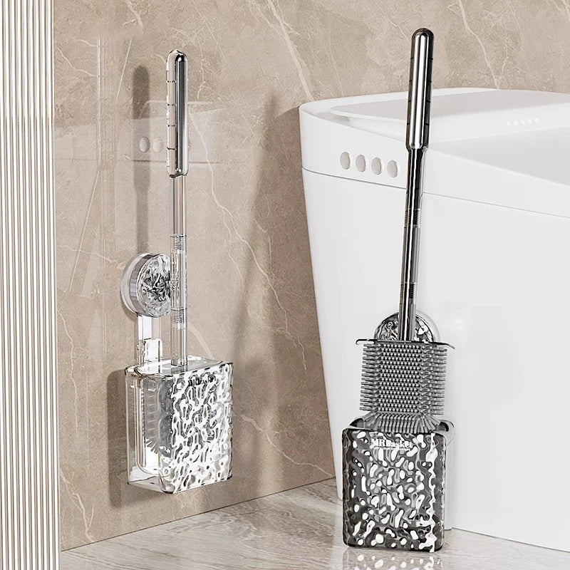 Wall Mounted Glacier Toilet Brush