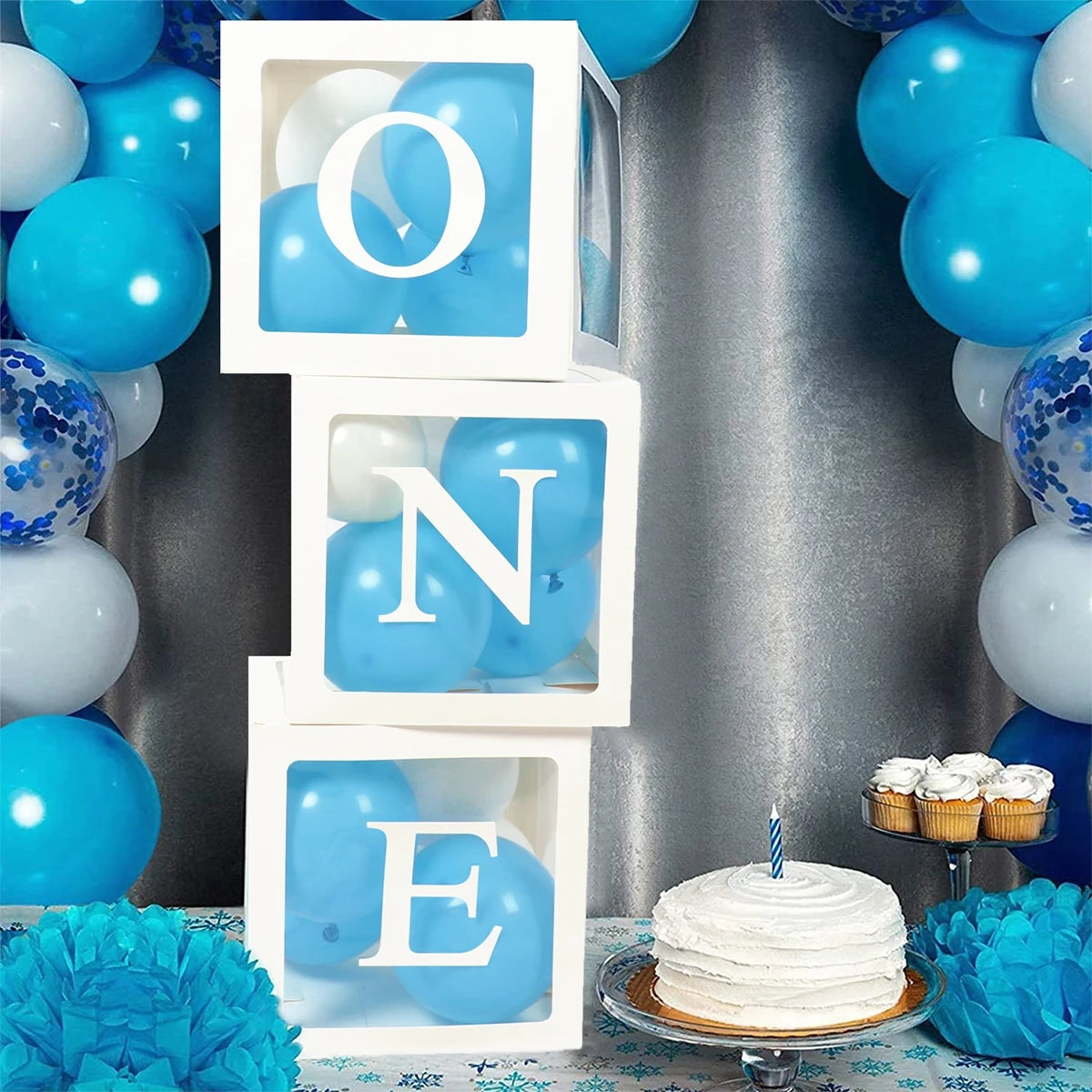 Letter Balloon Box Party Decorations