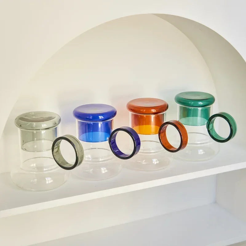 Aura Glass Carafe & Cup Set