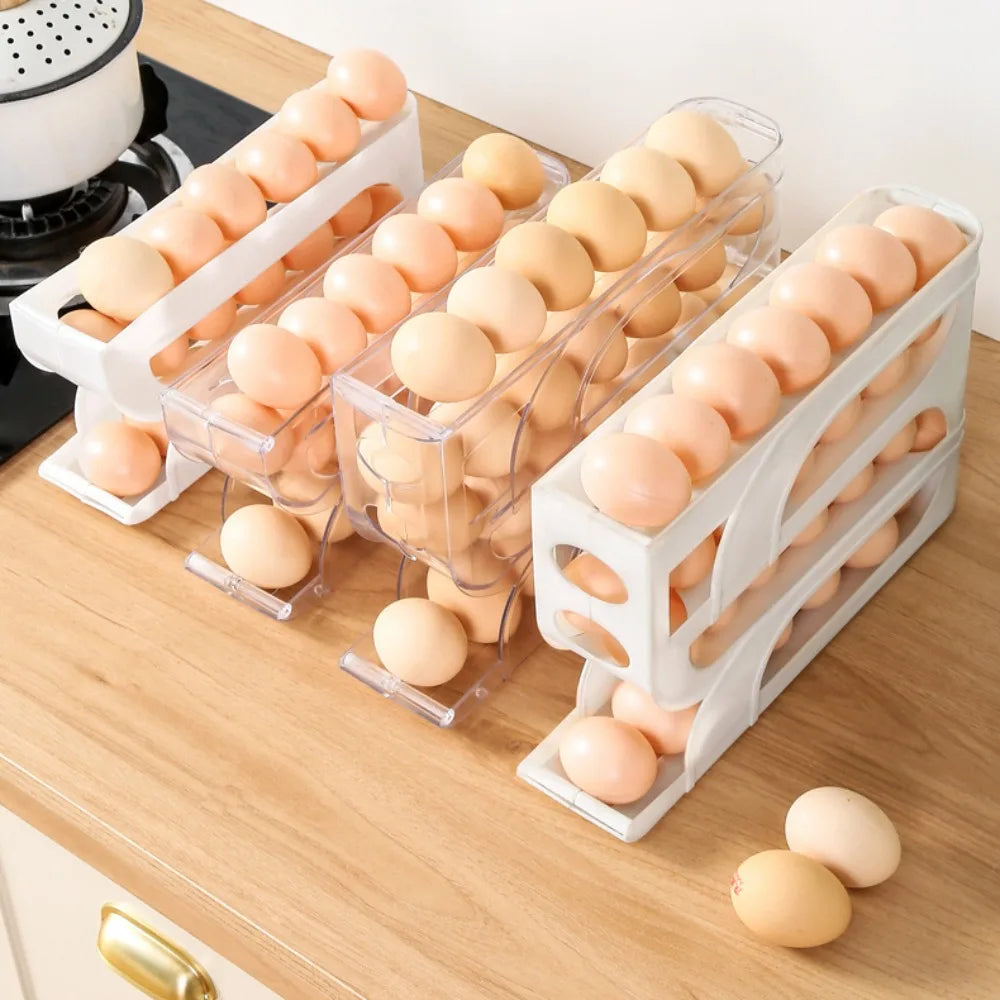 Stackable Egg Storage Box for Refrigerator